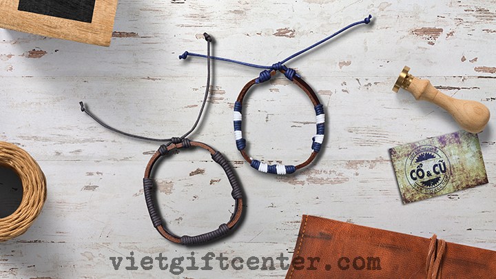 sản phẩm vòng tay có 2 màu sắc cho bạn trai lẫn bạn gái