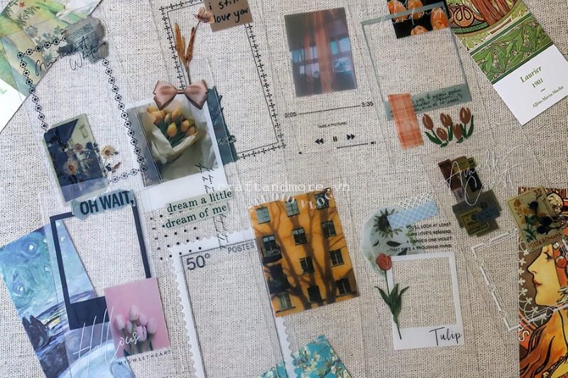 combo bookmark tự làm