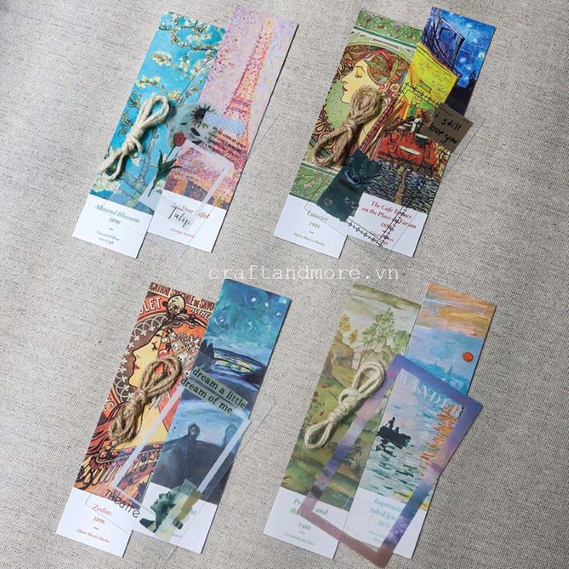 combo bookmark tự làm