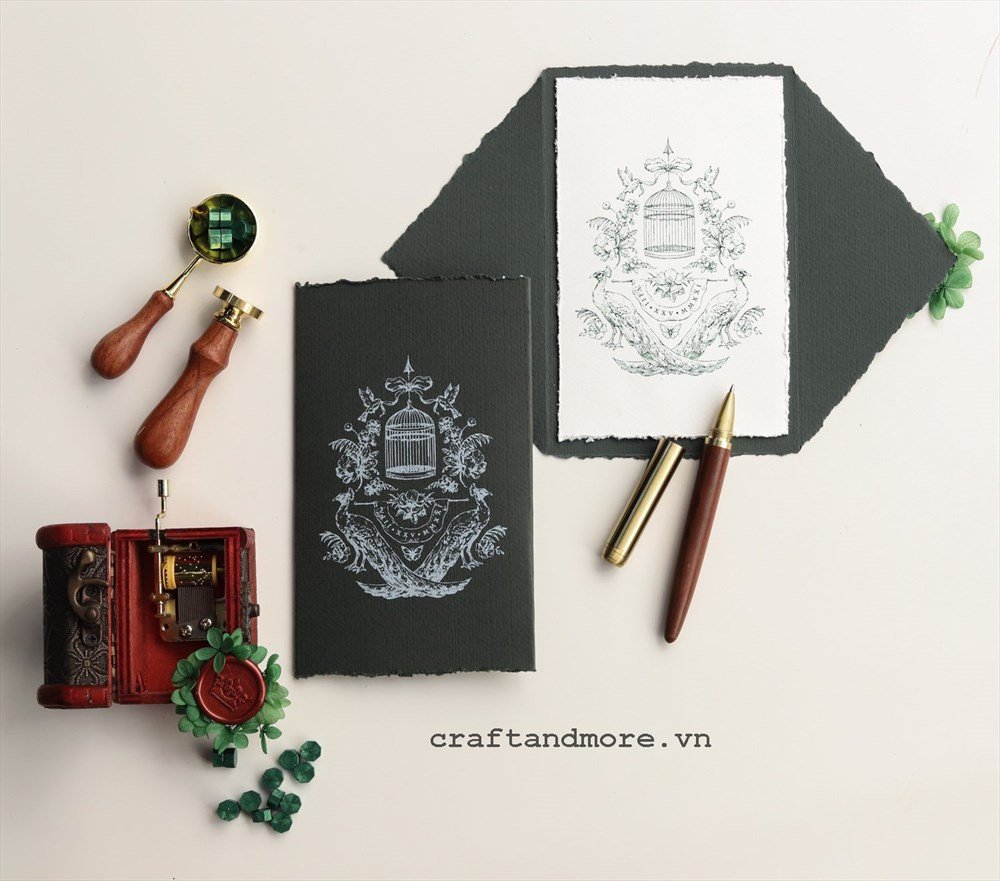 Thiệp Happy Birthday Deep Forest