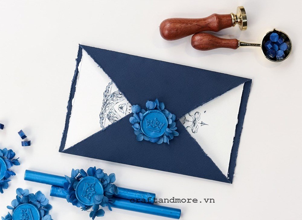 Thiệp chúc mừng sinh nhật nhân viên Royal Blue 