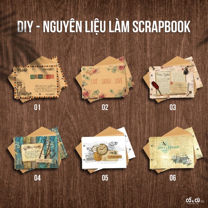 scrpabook DIY quà tặng 20/10