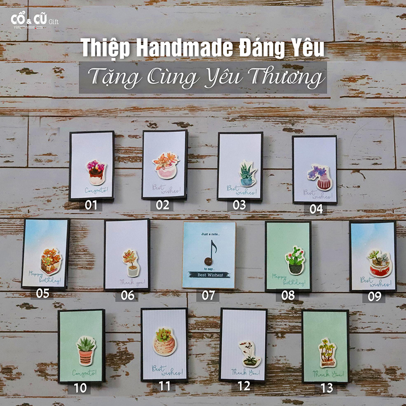 thiệp mini