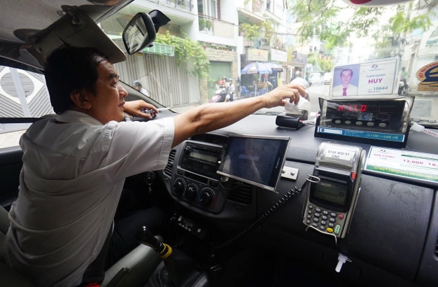 máy in hóa đơn cho taxi