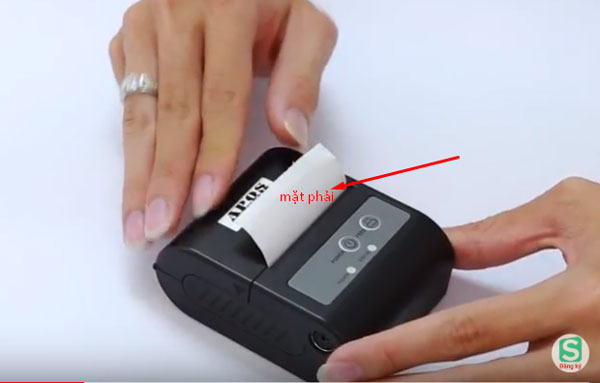 cách sử dụng  máy in hóa đơn Bluetooth APOS P100