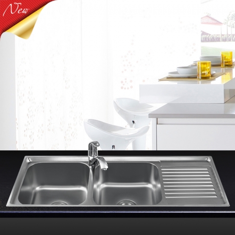 chậu rửa bát inox Sơn Hà s105