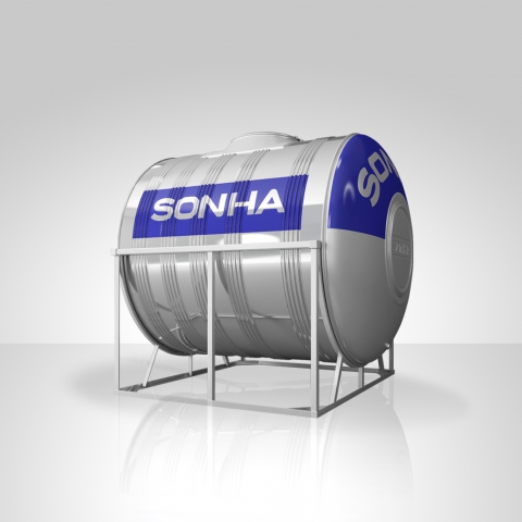 Bồn nước inox Sơn Hà ngang SHN2000 D1380
