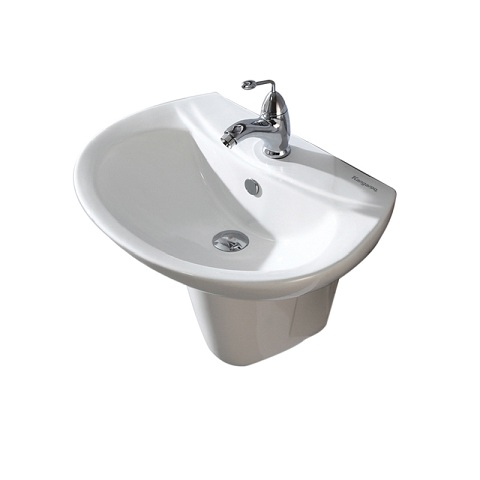 chậu rửa kangaroo chân lửng kg6301h