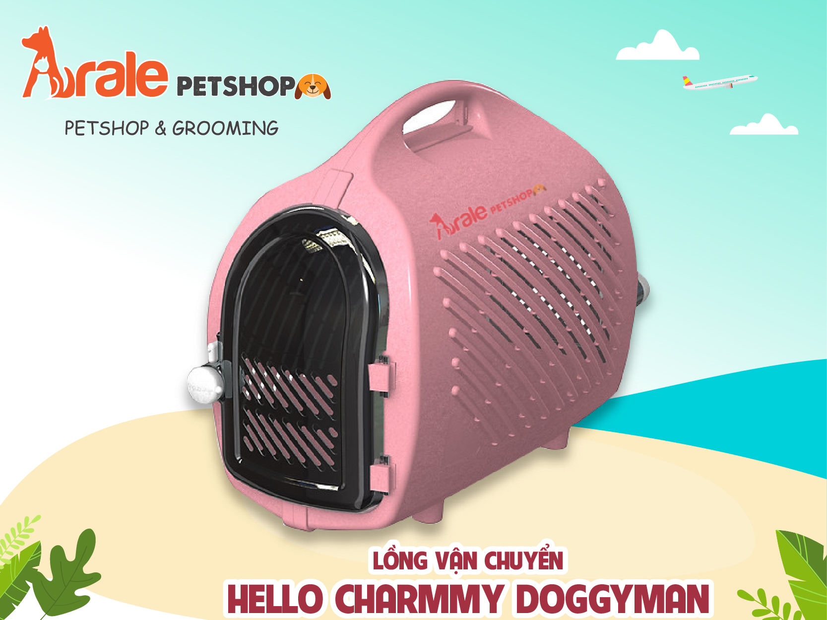 lồng vận chuyển chó mèo, giá rẻ tiện lợi