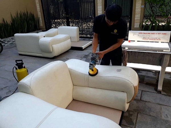 Dịch vụ giặt ghế sofa chuyên nghiệp - Vệ sinh công nghiệp 5s