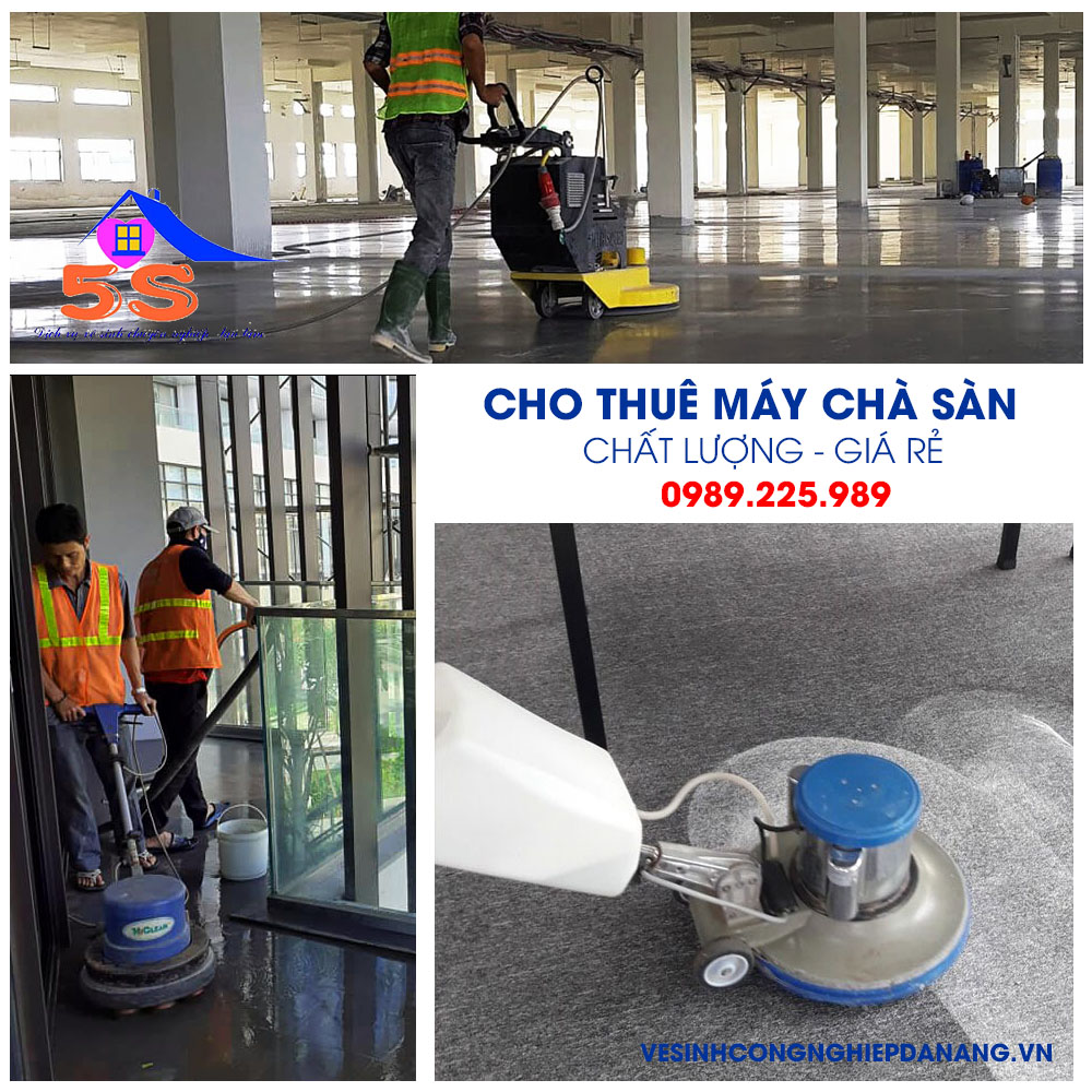 Cho Thuê Máy Chà Sàn Tại Đà Nẵng