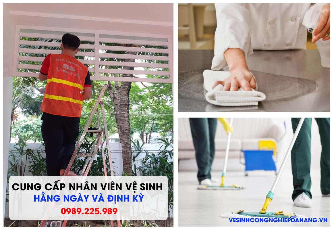Cung cấp nhân viên vệ sinh hằng ngày và định kỳ tại Vệ Sinh 5S