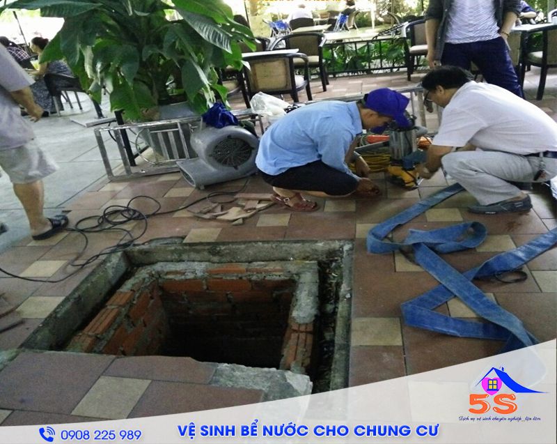 3 lý do bạn nên sử dụng dịch vụ vệ sinh bể nước ngầm