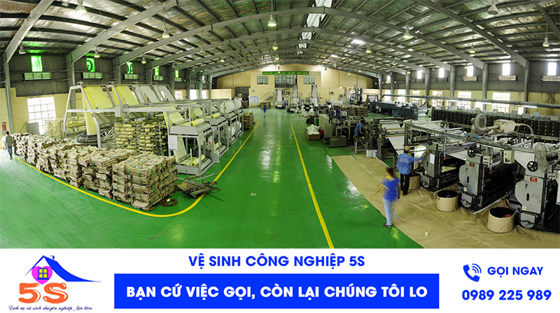 Vệ sinh nhà xưởng tại Đà Nẵng