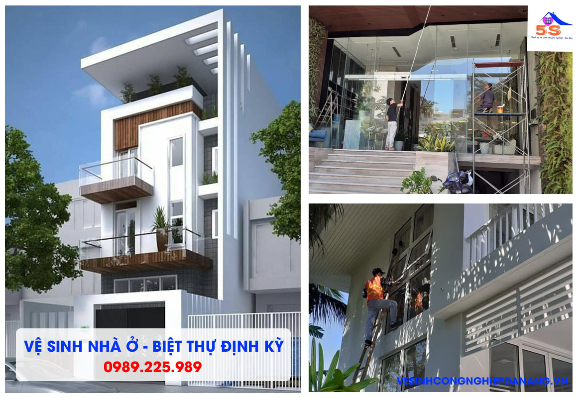 Vệ sinh nhà ở, biệt thự định kỳ tại Đà Nẵng