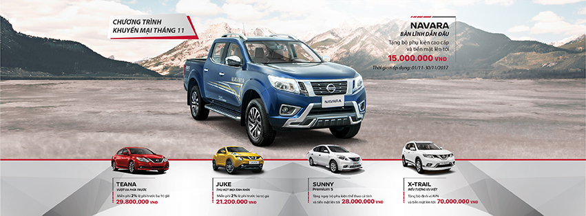 Chương Trình Khuyến Mãi Xe Nissan Tháng 11 Chương Trình Khuyến Mãi Xe Nissan Tháng 11
