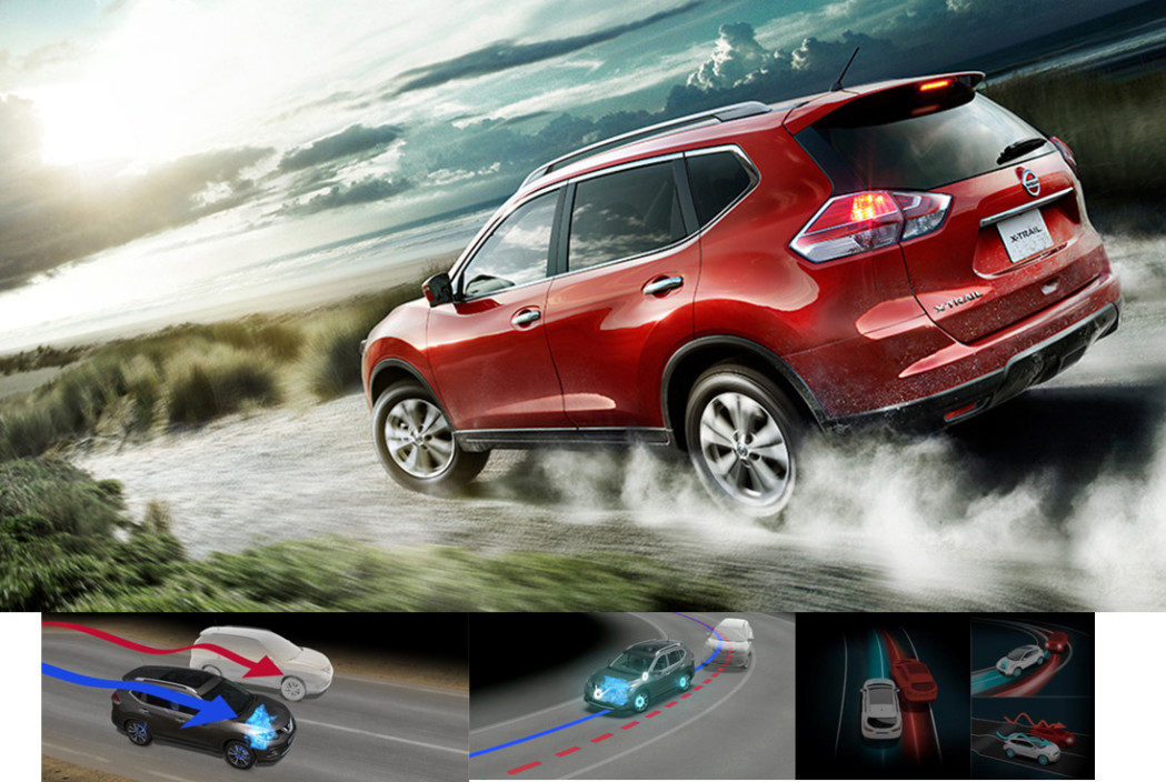hệ thống chassis control trên xe nissan x-trail