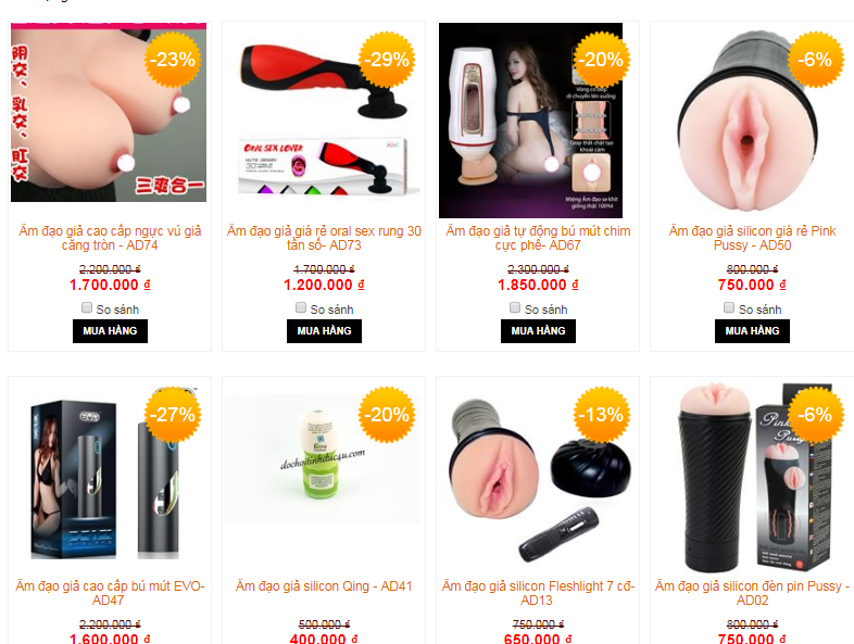 đồ chơi người lớn cao cấp