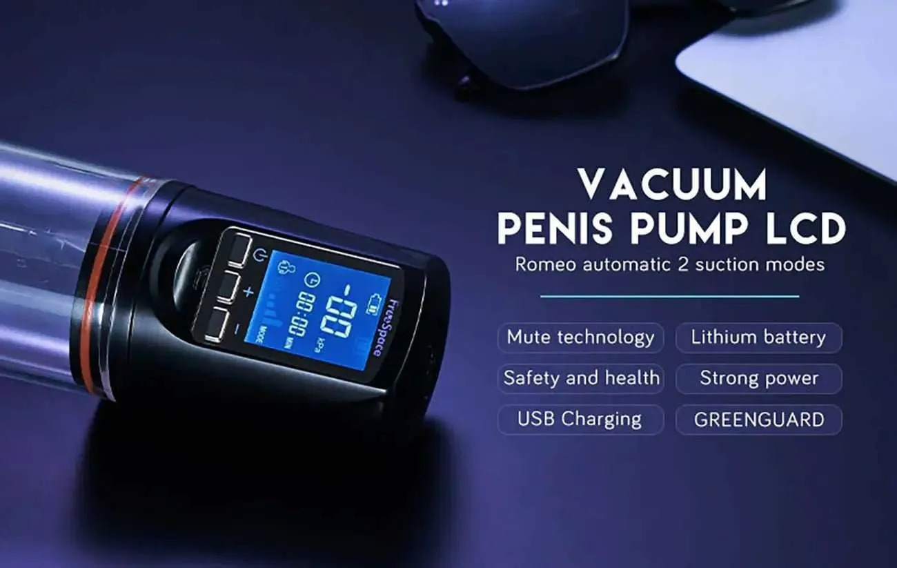 Máy Tập Dương Vật Màn Hình LCD