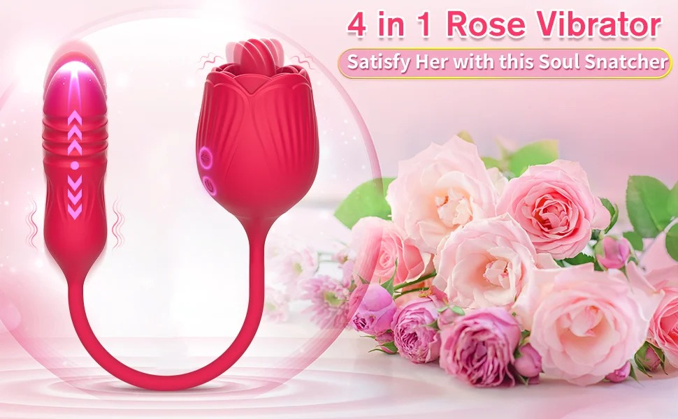 Máy rung tình yêu lưỡi liếm & trứng rung 2 in 1