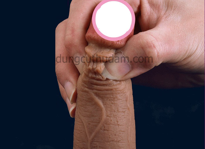 Dương vật giả cao cấp da sậm giống thật nhất
