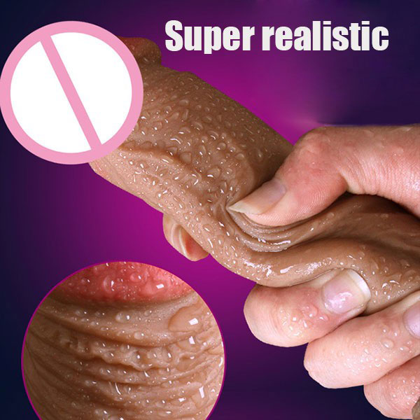 Dương vật giả gắn tường lovetoy Nature 8 inch