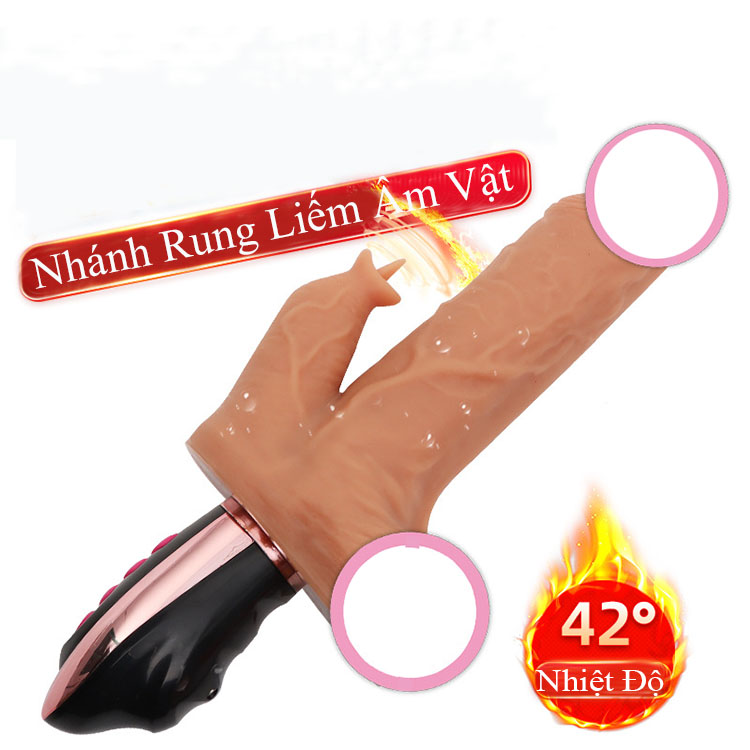 Dương Vật Giả Kiểu Lưỡi Rung Lắc