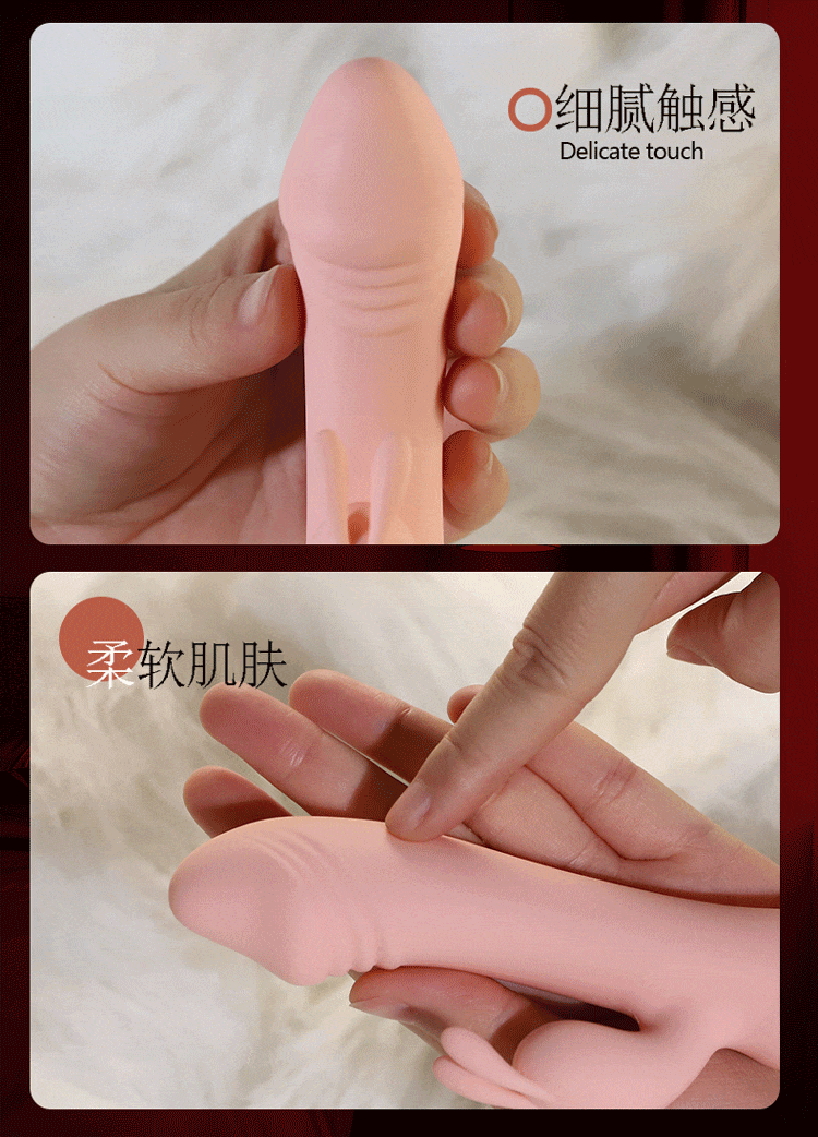 Dương vật giả siêu mềm Sạc điện 12 kiểu rung