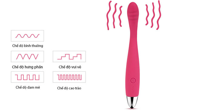 Máy Rung Kích thích điểm G Svakom CiCi