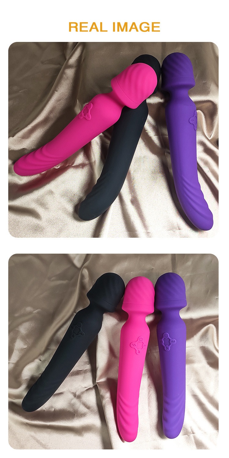 Dụng cụ người lớn rung massage âm vật 2 đầu