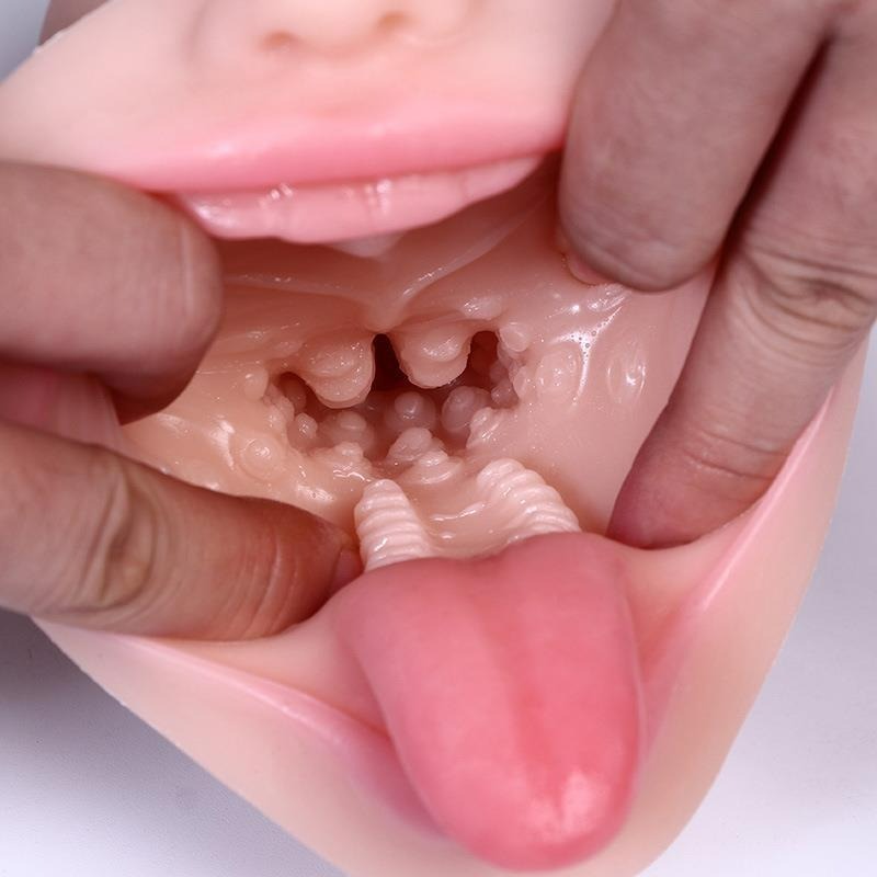 Miệng giả silicon 3d có rung