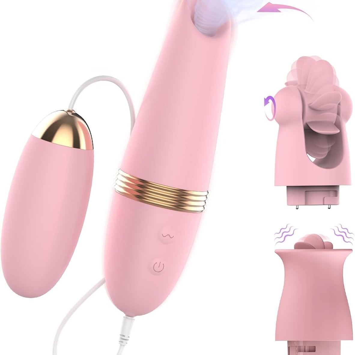 Đồ chơi tình dục lưỡi xoay liếm âm đạo