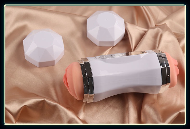 Âm đạo giả gắn tường 2 đầu kèm tai nghe rên