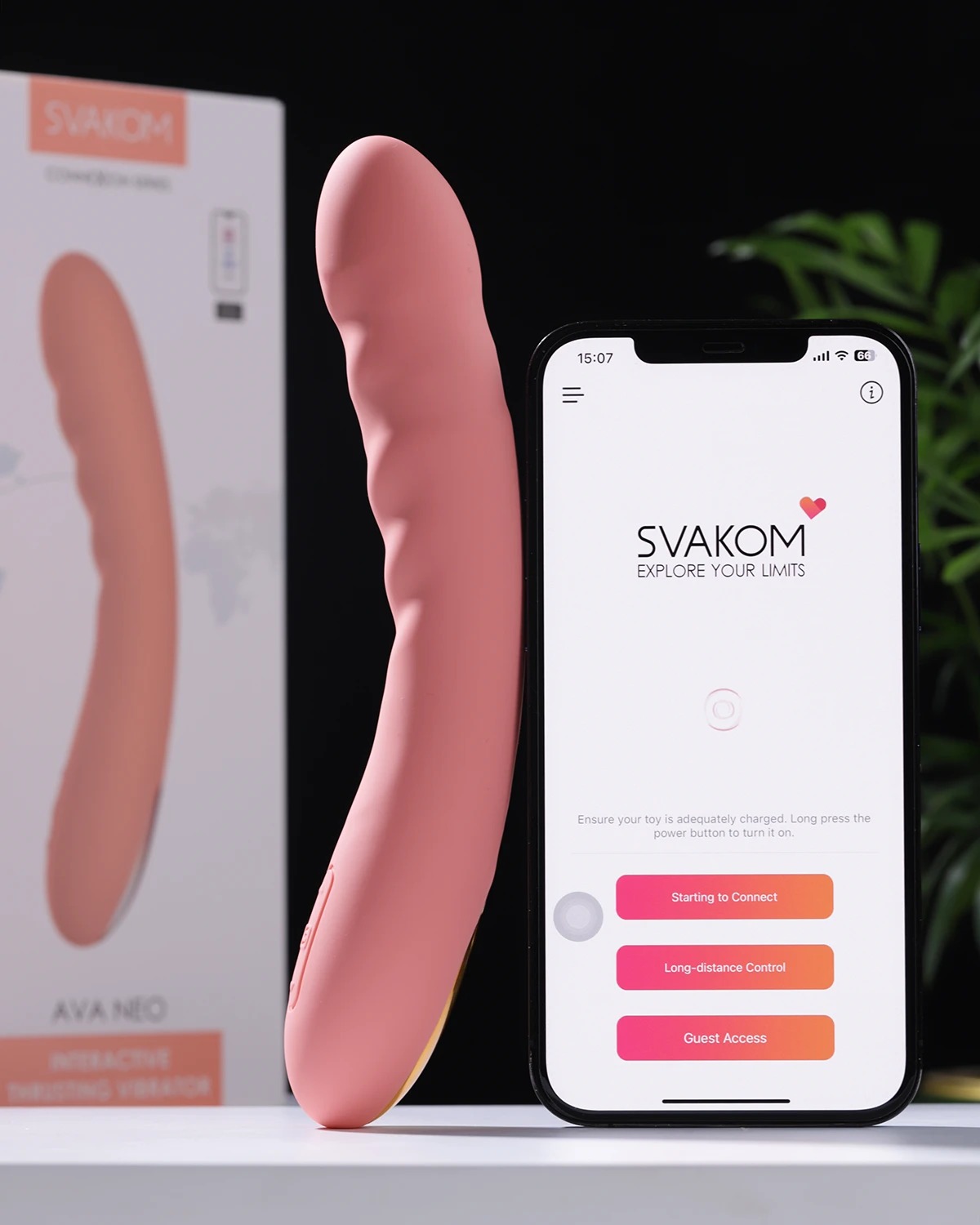 Sextoy Cho Nữ Rung Thụt Svakom Ava Neo -
