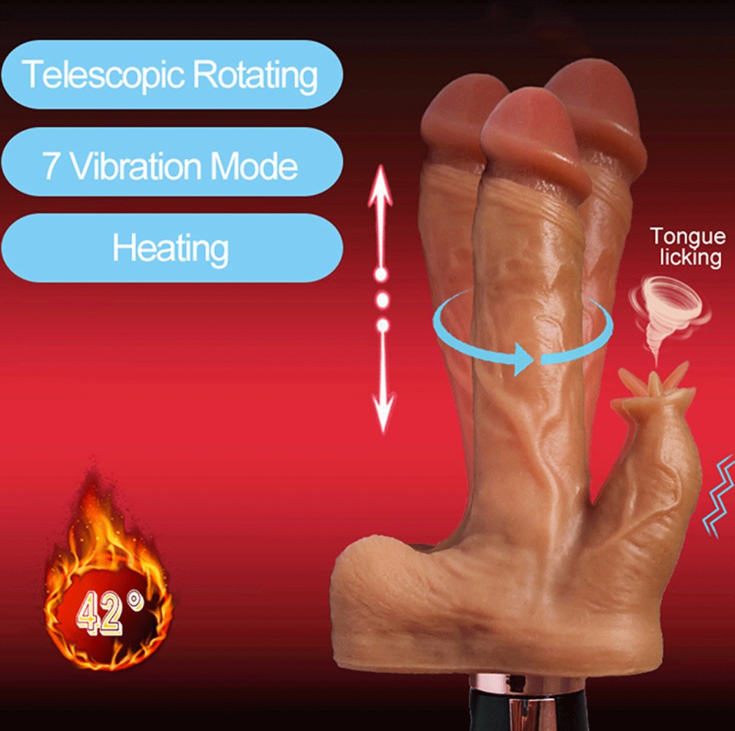 Dương Vật Giả Kiểu Lưỡi Rung Lắc