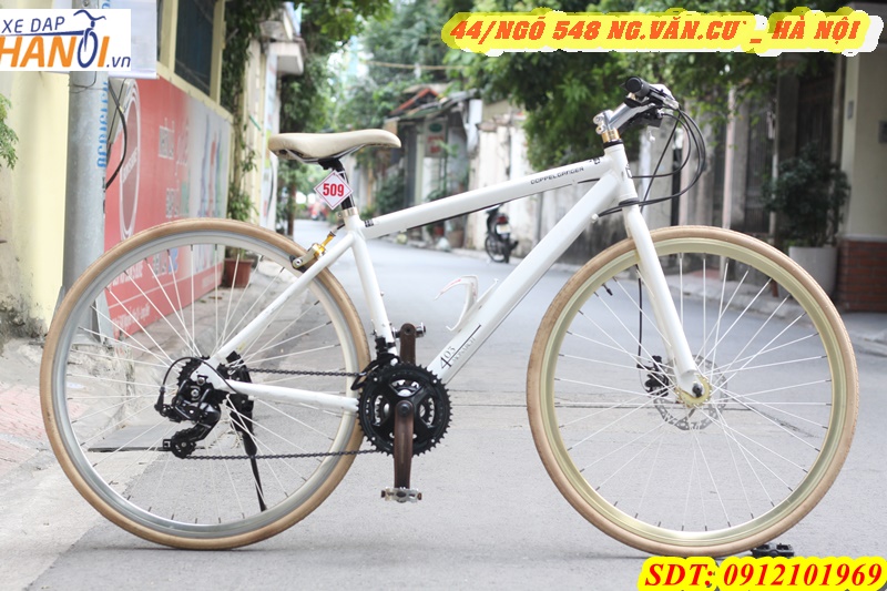 Xe đạp thể thao touring Nhật bãi DOPPELGANGER 403 ĐÊN TỪ JAPAN-