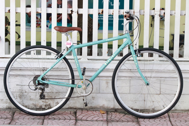 Xe đạp Touring Nhật bãi Bianchi đến từ Italia