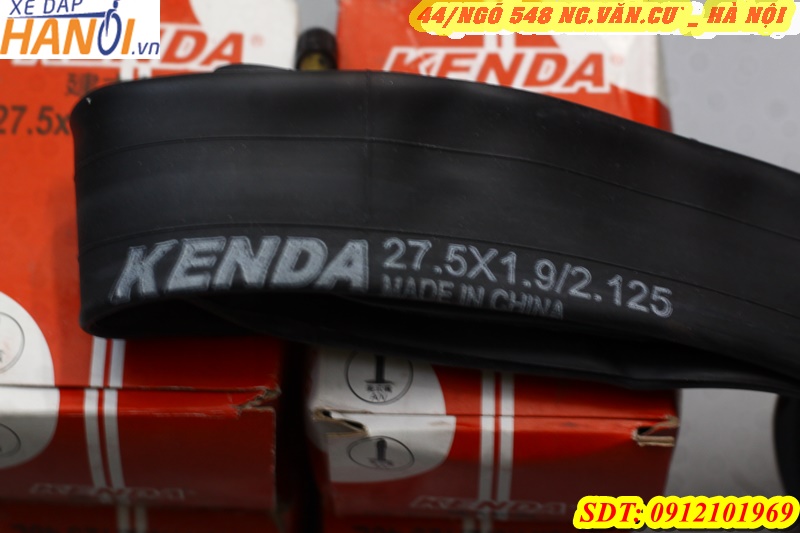 Săm kenda CTS  hộp  27.5  x 1.9/2.15 van xe máy 4 cm
