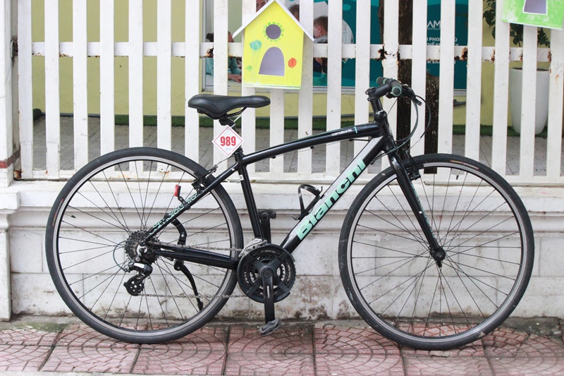 Xe đạp Touring Nhật bãi Bianchi Camaleonte 1 đến từ Italia