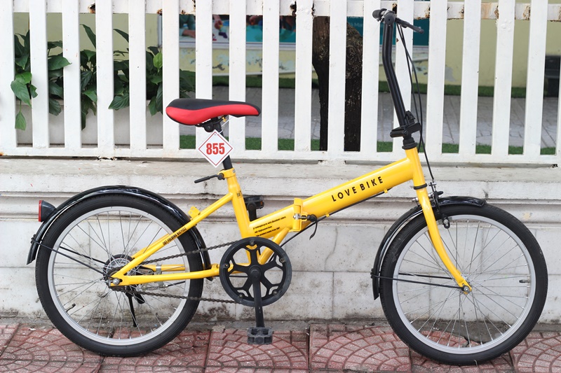 Xe đạp gấp trẻ em Nhật bãi LOVE BIKE ĐẾN TỪ JAPAN