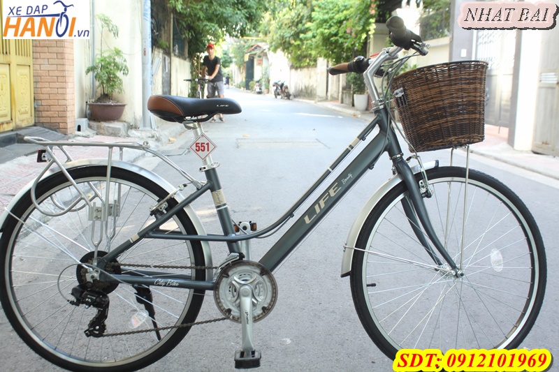 Xe đạp thể thao Touring Nhât bãi Life đên từ Taiwant - xe mới