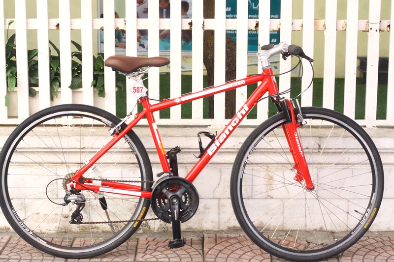 Xe đạp thể thao Touring Nhât bãi BIANCHI CIELO DẾN TỪ ITALIA