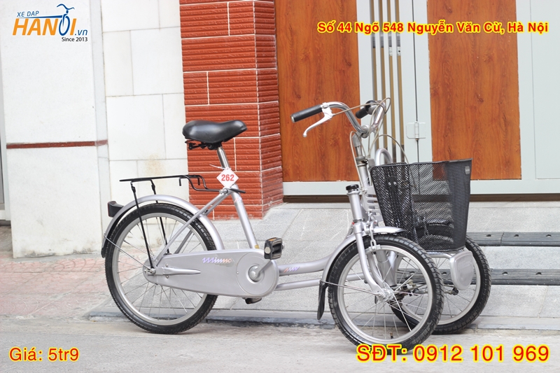 Xe đạp 3 bánh Nhật bãi Bridgestone Mimo