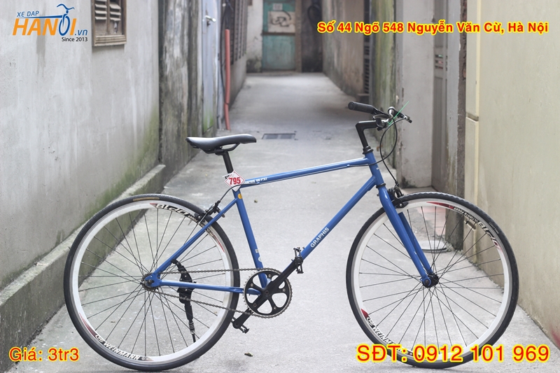 Xe đạp Fixed Gear Nhật bãi Graphis