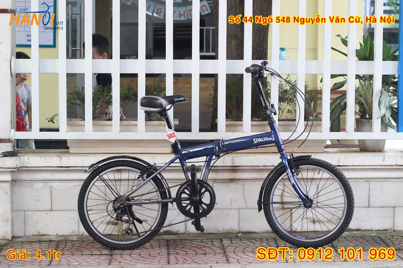 Xe đạp trẻ em gấp Nhật bãi Spalding