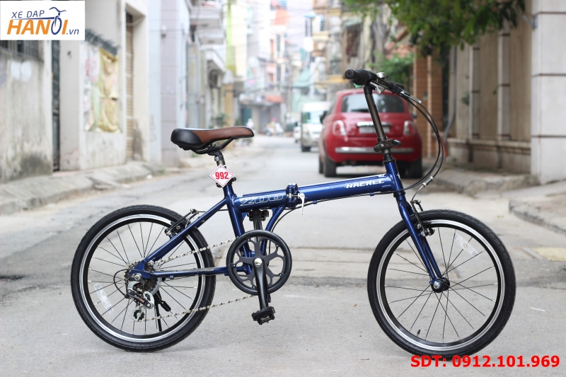Xe đạp gập Nhật bãi Z06 Nackle