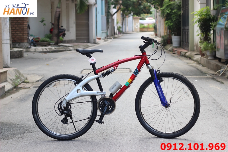 Xe đạp Nhật bãi MTB Coca Cola (xe đặt hàng sản xuất kỷ niệm của hãng)