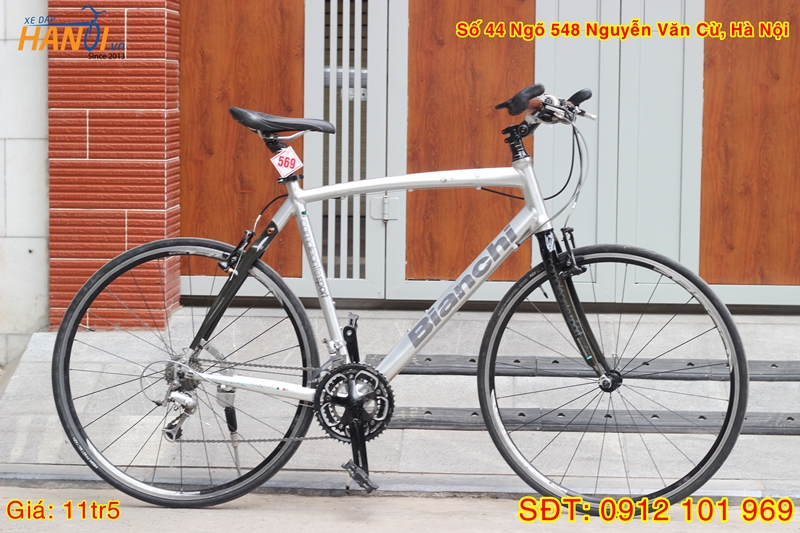 Xe đạp Touring Nhật bãi Bianchi Camaleonte V tới từ Italia - Size to