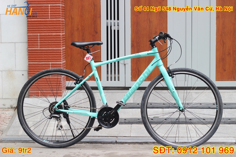 Xe đạp Touring Nhật bãi Bianchi C-Sport 1