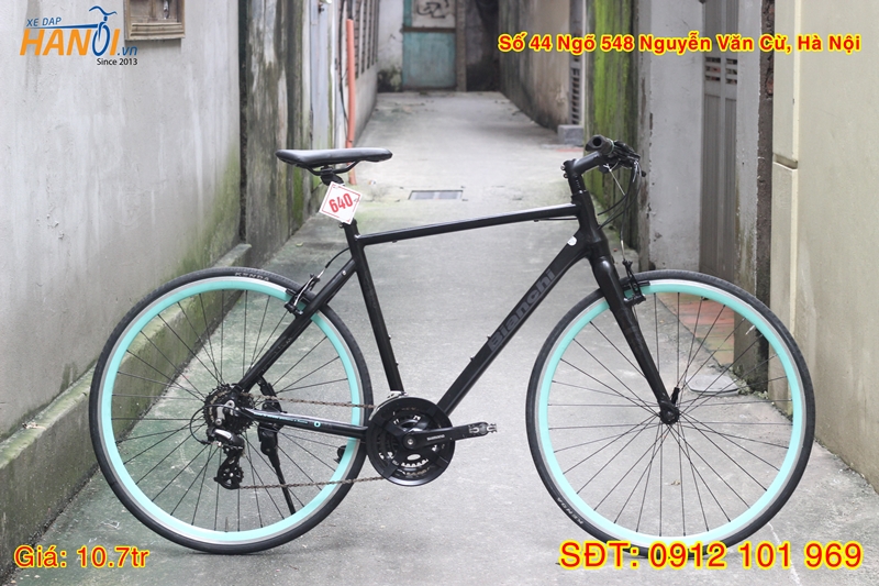 Xe đạp Touring Nhật bãi Bianchi Roma IV